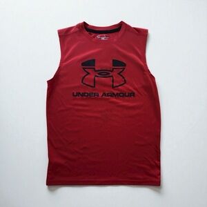 Under Armour Crimson Sleeveless Top